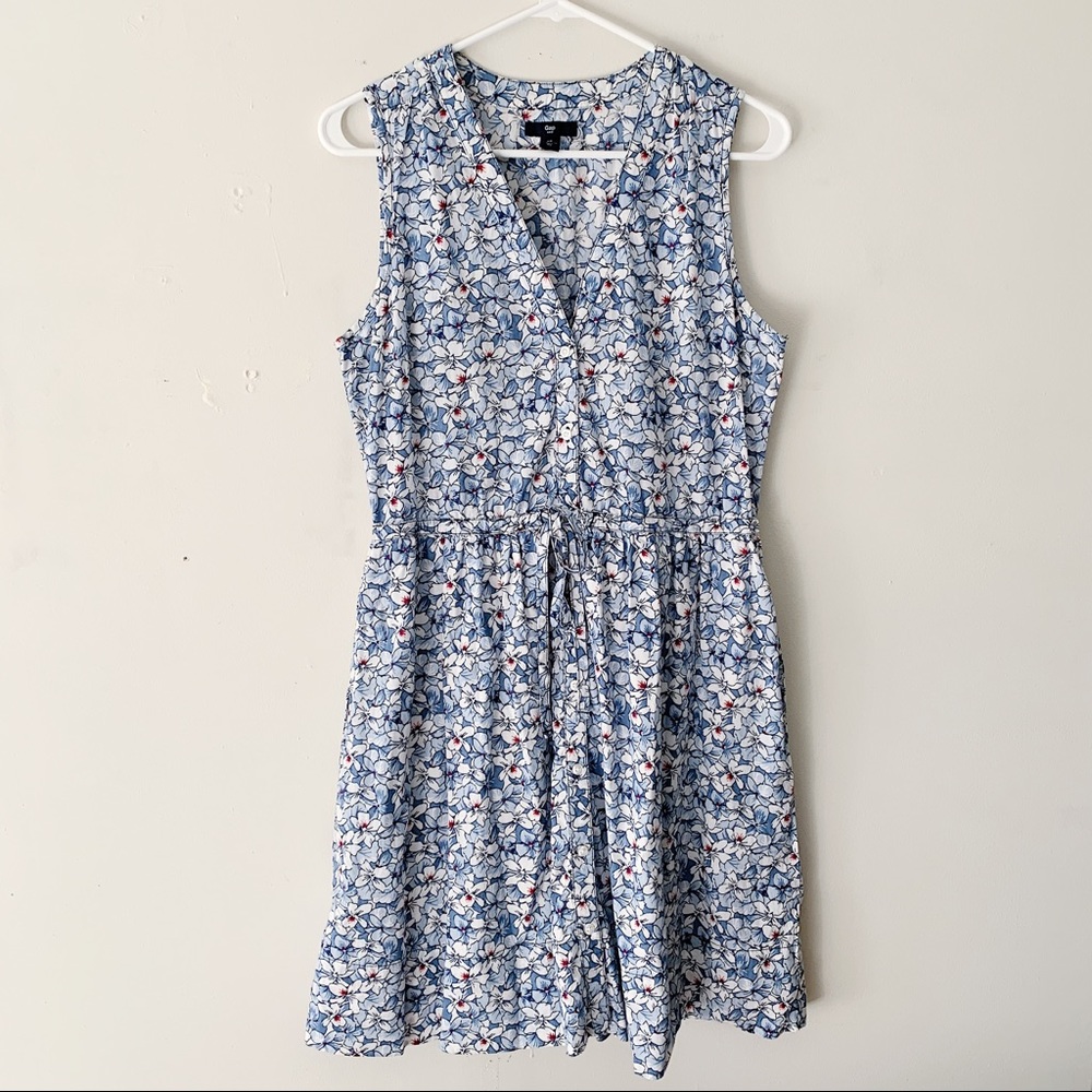 Gap Sleeveless Floral Dress